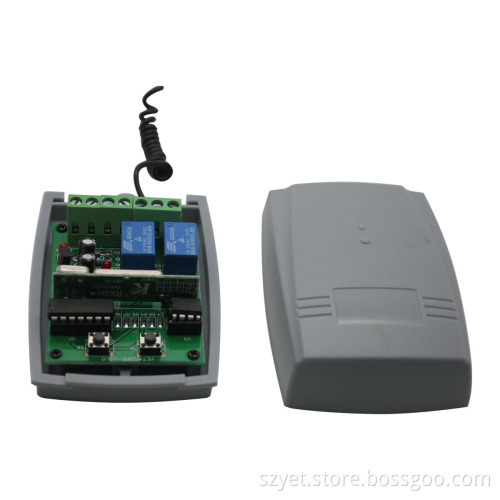 receiver 433.92 light switch 2 button wireless controller